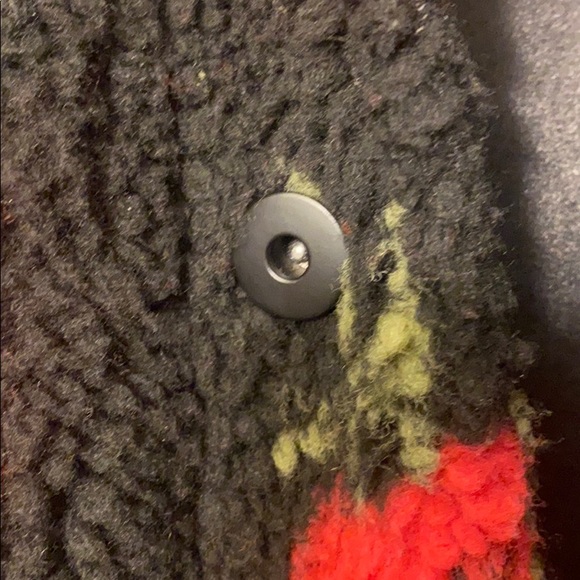 F21 Men Teddy rose jacket - Picture 3 of 3